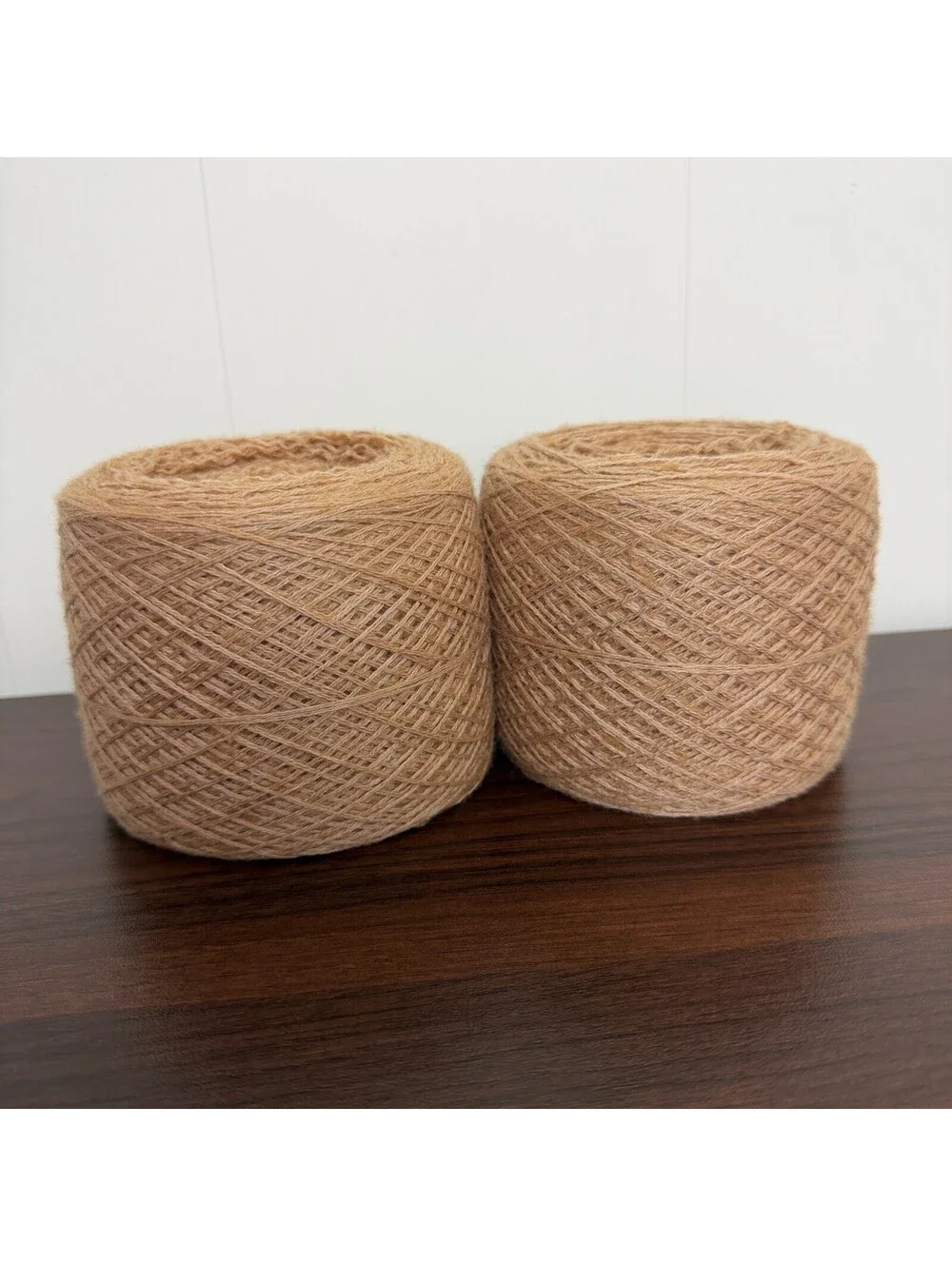 Reclaimed Merino Blend Sport/DK Yarn 870 Yds Caramel 346g (2 Cakes)